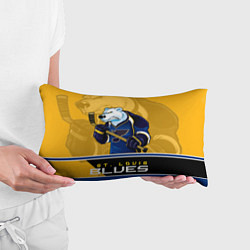 Подушка-антистресс St. Louis Blues, цвет: 3D-принт — фото 2