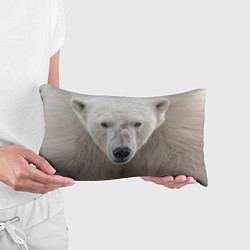 Подушка-антистресс Белый медведь, цвет: 3D-принт — фото 2