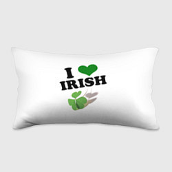 Подушка-антистресс Ireland, I love Irish, цвет: 3D-принт