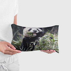 Подушка-антистресс Панда кушает, цвет: 3D-принт — фото 2