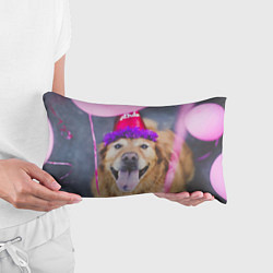 Подушка-антистресс Birthday Dog, цвет: 3D-принт — фото 2