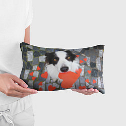 Подушка-антистресс Влюбленный щенок, цвет: 3D-принт — фото 2