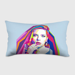 Подушка-антистресс Scarlett Johansson, цвет: 3D-принт