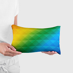 Подушка-антистресс Colored wall, цвет: 3D-принт — фото 2