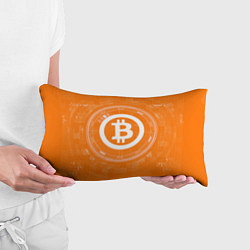Подушка-антистресс Bitcoin Tech, цвет: 3D-принт — фото 2