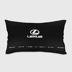 Подушка-антистресс Lexus: Black Abstract, цвет: 3D-принт