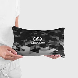 Подушка-антистресс Lexus sport geometry, цвет: 3D-принт — фото 2