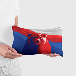 Подушка-антистресс Российский медведь, цвет: 3D-принт — фото 2