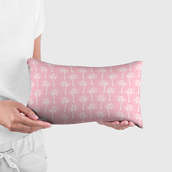 Подушка-антистресс Розовые тропики, цвет: 3D-принт — фото 2