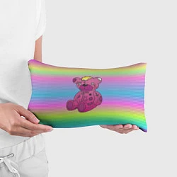 Подушка-антистресс Lil Peep Bear, цвет: 3D-принт — фото 2