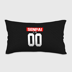 Подушка-антистресс Senpai 00: Black Style, цвет: 3D-принт