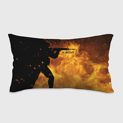 Подушка-антистресс CS:GO Dark Fire, цвет: 3D-принт