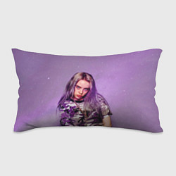 Подушка-антистресс Billie Eilish: Violet Fashion, цвет: 3D-принт