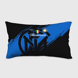 Подушка-антистресс Интер Милан логотипы, цвет: 3D-принт