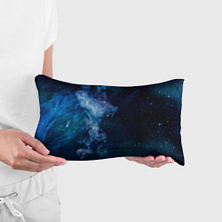 Подушка-антистресс Синий космос, цвет: 3D-принт — фото 2