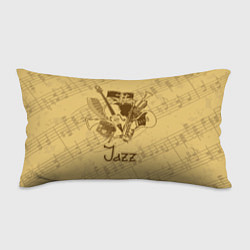 Подушка-антистресс Jazz - musical instruments, цвет: 3D-принт