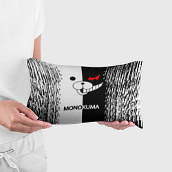 Подушка-антистресс MONOKUMA, цвет: 3D-принт — фото 2