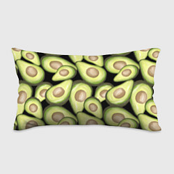 Подушка-антистресс Avocado background, цвет: 3D-принт