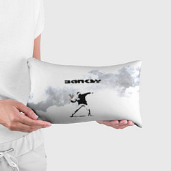 Подушка-антистресс Banksy, цвет: 3D-принт — фото 2