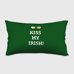 Подушка-антистресс Kiss my Irish, цвет: 3D-принт