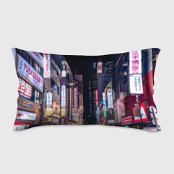 Подушка-антистресс Ночной Токио, цвет: 3D-принт