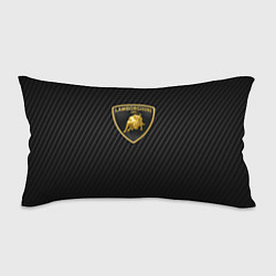 Подушка-антистресс Lamborghini logo n carbone, цвет: 3D-принт