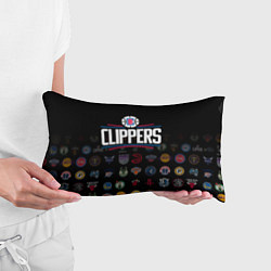 Подушка-антистресс Los Angeles Clippers 2, цвет: 3D-принт — фото 2
