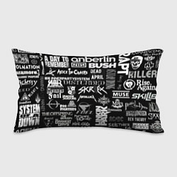 Подушка-антистресс Рок группы, цвет: 3D-принт