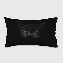 Подушка-антистресс Чёрный кот, цвет: 3D-принт