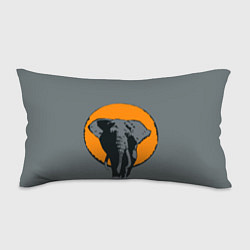 Подушка-антистресс Африканский Слон, цвет: 3D-принт