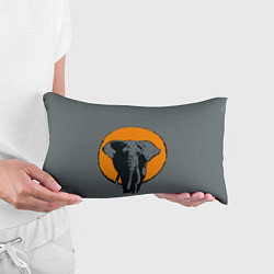 Подушка-антистресс Африканский Слон, цвет: 3D-принт — фото 2
