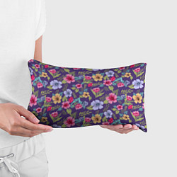 Подушка-антистресс Весенний букет из цветов, цвет: 3D-принт — фото 2