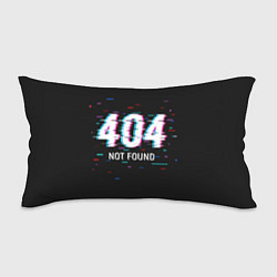 Подушка-антистресс Глитч 404, цвет: 3D-принт