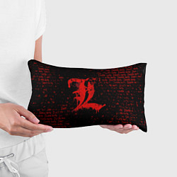 Подушка-антистресс Тетрадь смерти Логотип red, цвет: 3D-принт — фото 2