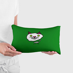 Подушка-антистресс Странный котик, цвет: 3D-принт — фото 2