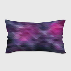 Подушка-антистресс Фиолетово-бордовый узор, цвет: 3D-принт