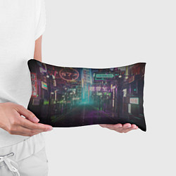Подушка-антистресс Neon Tokyo, цвет: 3D-принт — фото 2
