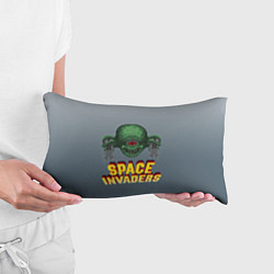 Подушка-антистресс Space Invaders Old game Z, цвет: 3D-принт — фото 2