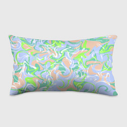 Подушка-антистресс Разноцветные разводы красок, цвет: 3D-принт