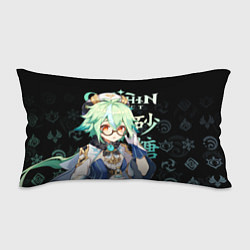 Подушка-антистресс Сахароза Genshin Impact, цвет: 3D-принт