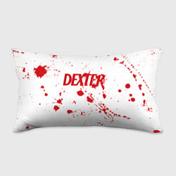 Подушка-антистресс Dexter logo Декстер брызги крови, цвет: 3D-принт