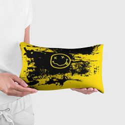 Подушка-антистресс Нирвана Гранж Nirvana Smile, цвет: 3D-принт — фото 2