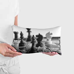 Подушка-антистресс Шах и мат Шахматы, цвет: 3D-принт — фото 2