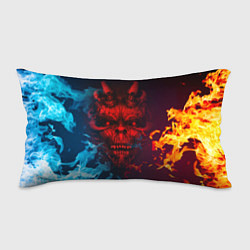 Подушка-антистресс Diablo Fire Ice, цвет: 3D-принт