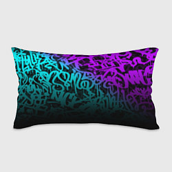 Подушка-антистресс НЕОНОВОЕ ГРАФФИТИ NEON, цвет: 3D-принт
