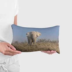 Подушка-антистресс Африканский белый слон, цвет: 3D-принт — фото 2