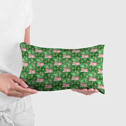 Подушка-антистресс Кактусы в горшках green, цвет: 3D-принт — фото 2