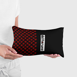 Подушка-антистресс HALF PATTERN DELTARUNE LOGO, цвет: 3D-принт — фото 2