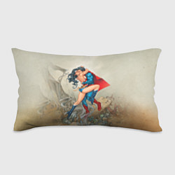 Подушка-антистресс The Kiss of Superman and Wonder Woman, цвет: 3D-принт