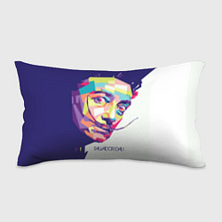 Подушка-антистресс Salvador Dali - pop art, цвет: 3D-принт